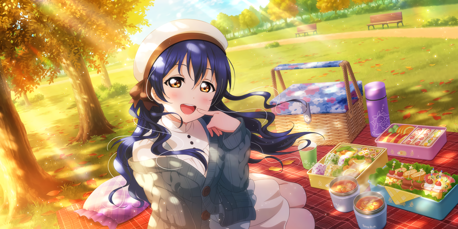 Sorry, but Umi's wavy hair and beret are my religion...