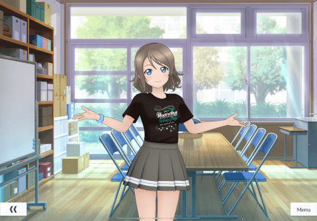 #17's costume 「Aqours 6th Live Show - Windy Stage T-Shirt」