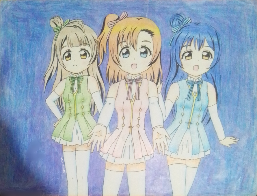 I know I haven't post this because this is my first Love Live fanart I made during 2016 or 2015. I...