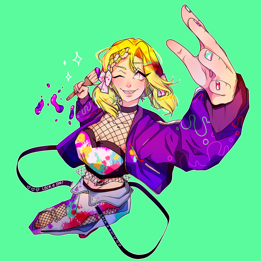 Decided to work on my perspective with Mari's new UR, ngl I don't think I did a very good job......