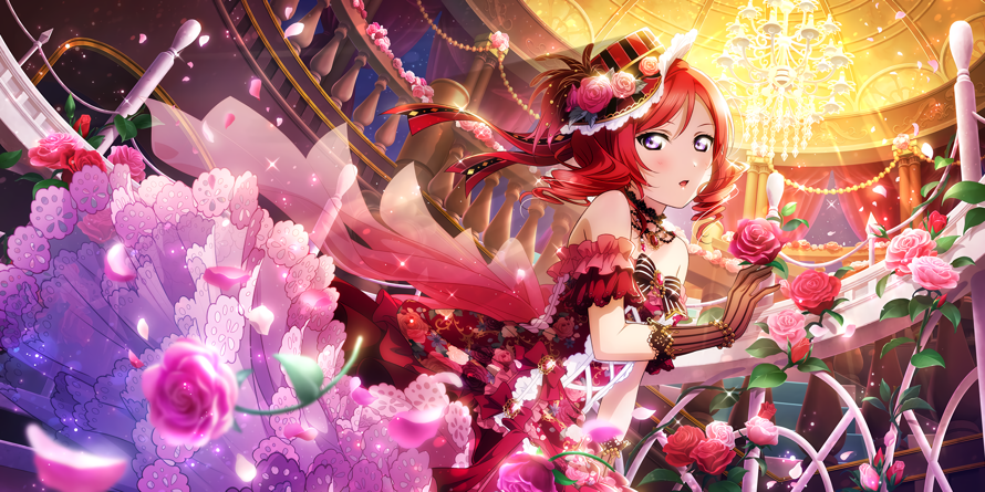 Rveryone's freaking out about Rina's face reveal but damn have you seen that new Maki card?????