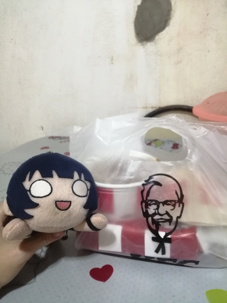 Karin takes your KFC order 🍗