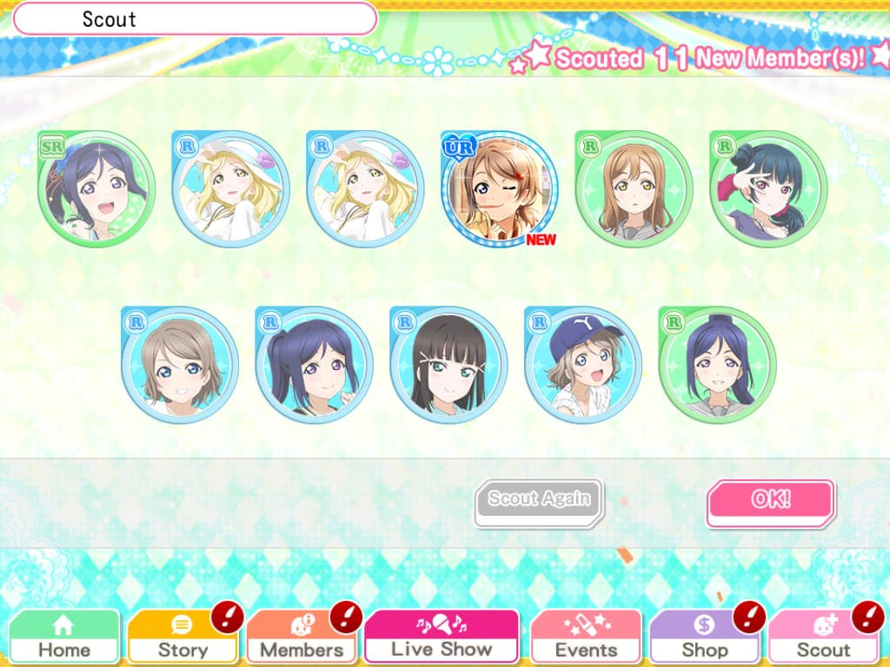 R card transformed into an UR card ... I must have had good luck :'D