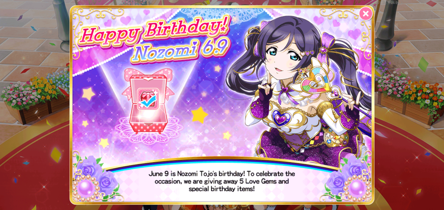 Hello! Nozomi is my best girl so I decided to join her birthday party event. I wrote a...