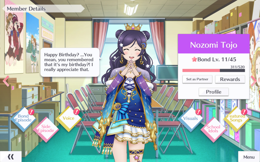 Happy Birthday Nozomi!