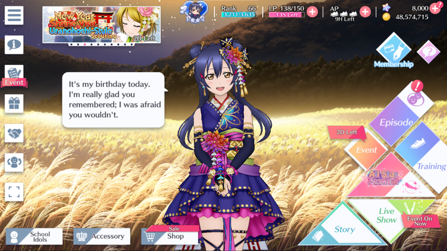 A huge happy birthday to one of the best girls ever, Umi Sonoda! I absolutely adore her calm and...