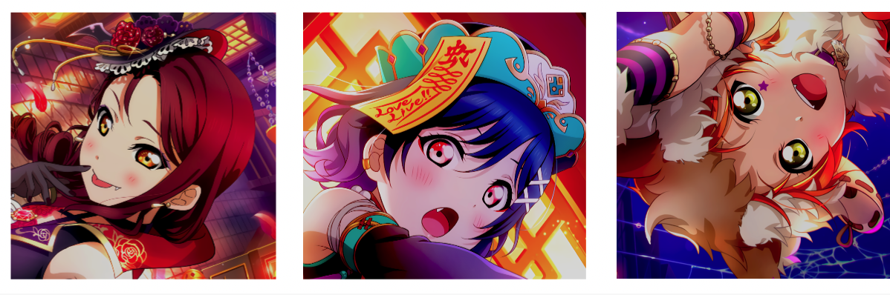 I made new icons for the UR Event Halloween cards :
