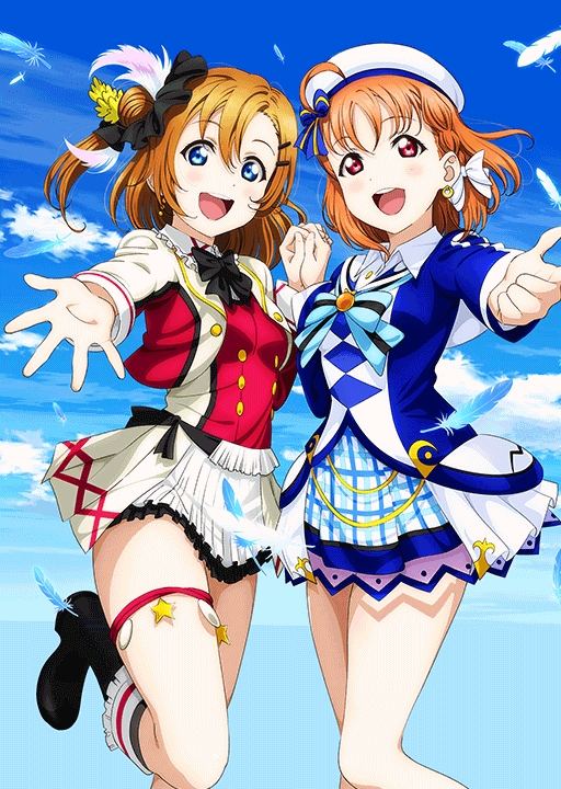 You know, they could've just done a UR pair of Honoka and Chika instead of just smooshing them...
