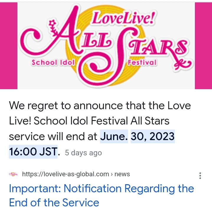 What in the world do they mean end of service?!? This ain't no April fools joke! Why would they...