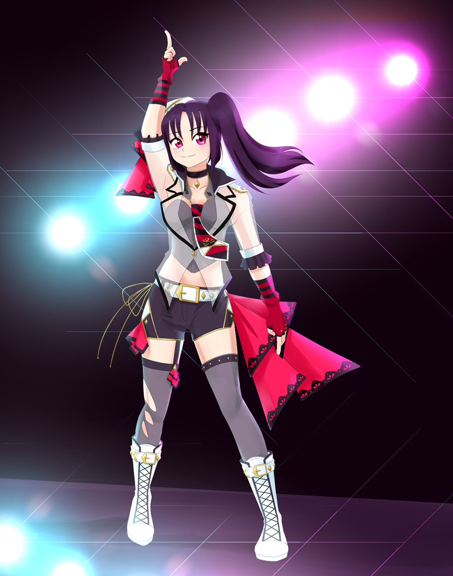 This commission I won from @mosumosu of Sarah is absolutely beautiful! Thanks mosu!