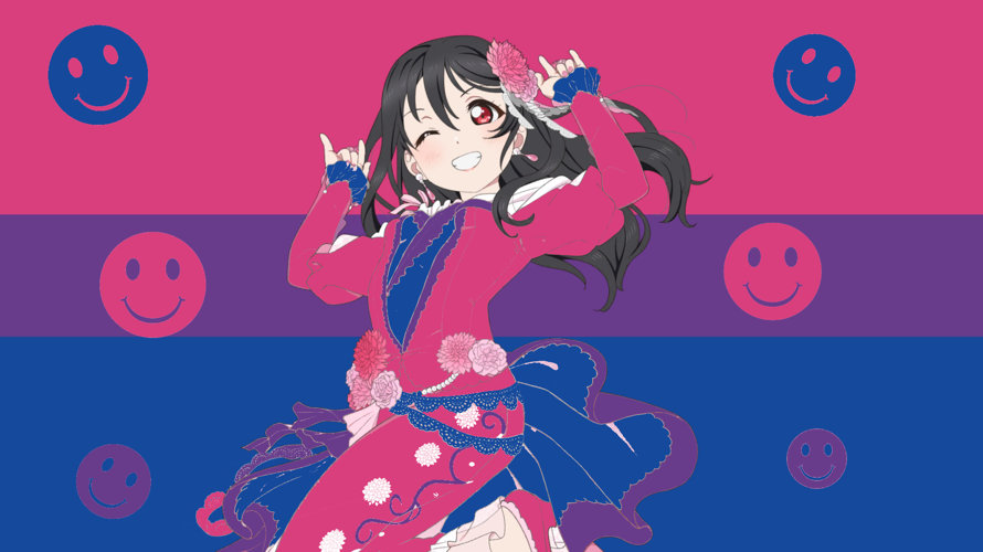 Nico Nico Ni!!~ Happy Pride month!! To start off the Pride Ready event, I made a bisexual Nico!! I...