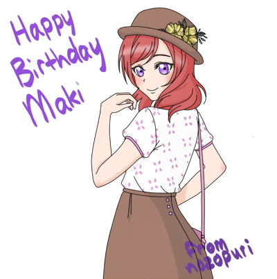 Happy birthday Maki!