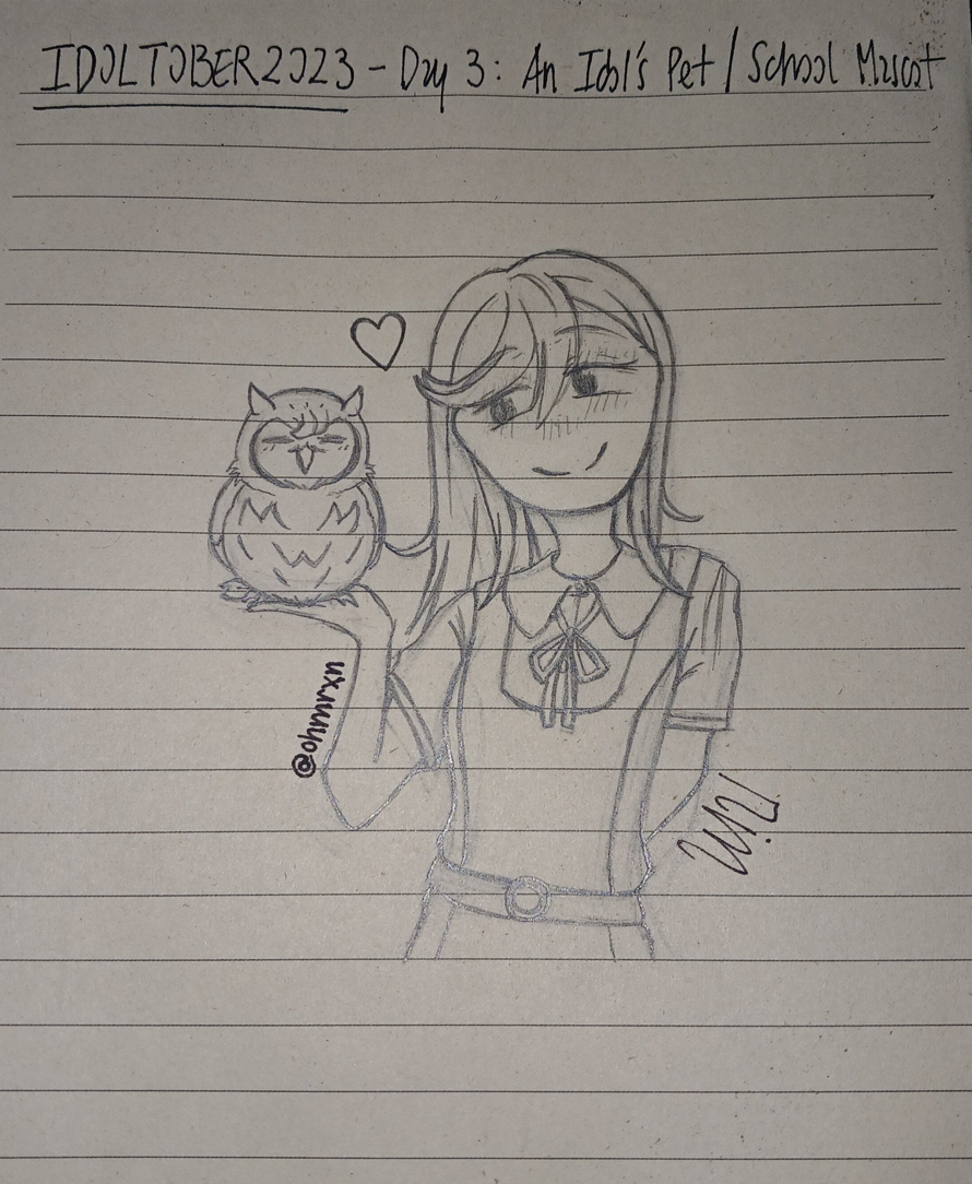 Day 3: An Idol's Pet / School Mascot
