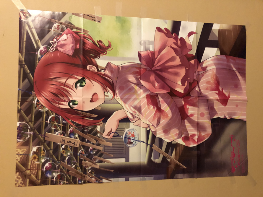 My Ruby Poster I need to get more love live merch!