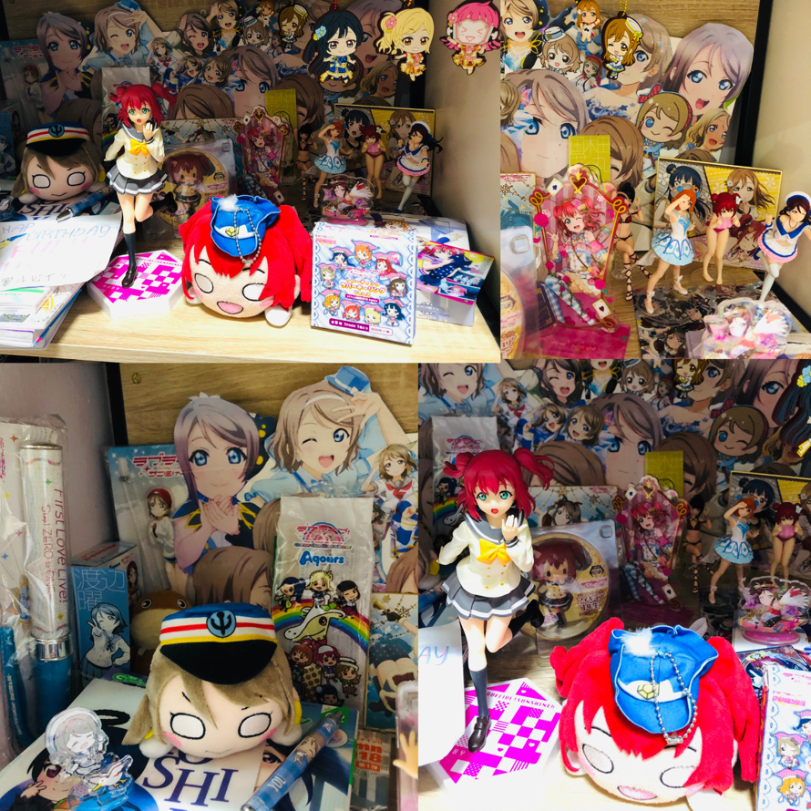 here is my ll collection in my room!! it isn't rlly winter themed but i thought i wld enter this for...