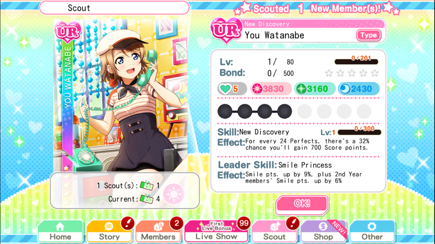 Not llsifas related but I finally got my first UR from a solo yolo. Not only is it my best girl, but...