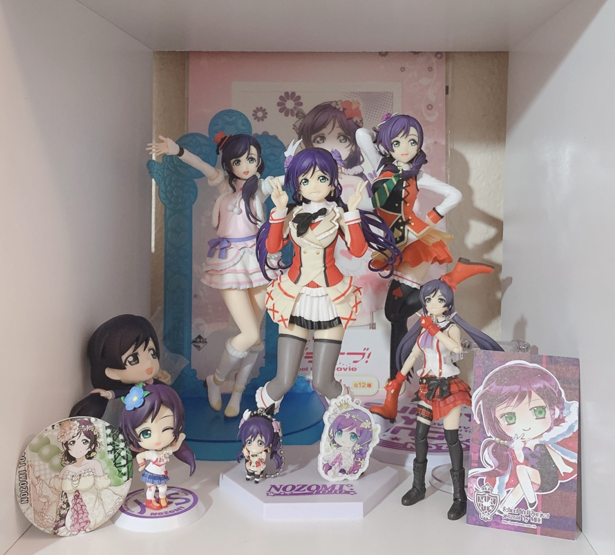 Happy birthday Nozomi! 💜🌙 Thought I would share my collection so far to celebrate!