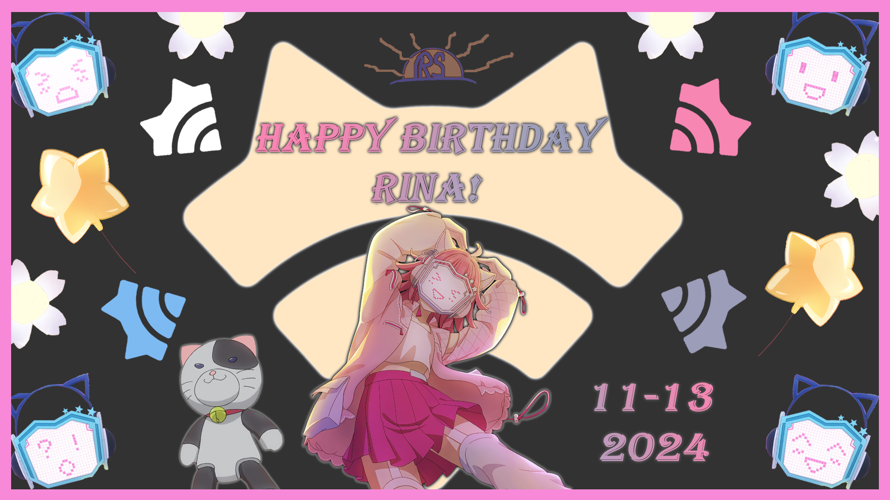 Rina's turn! Happy Birthday to Rina!