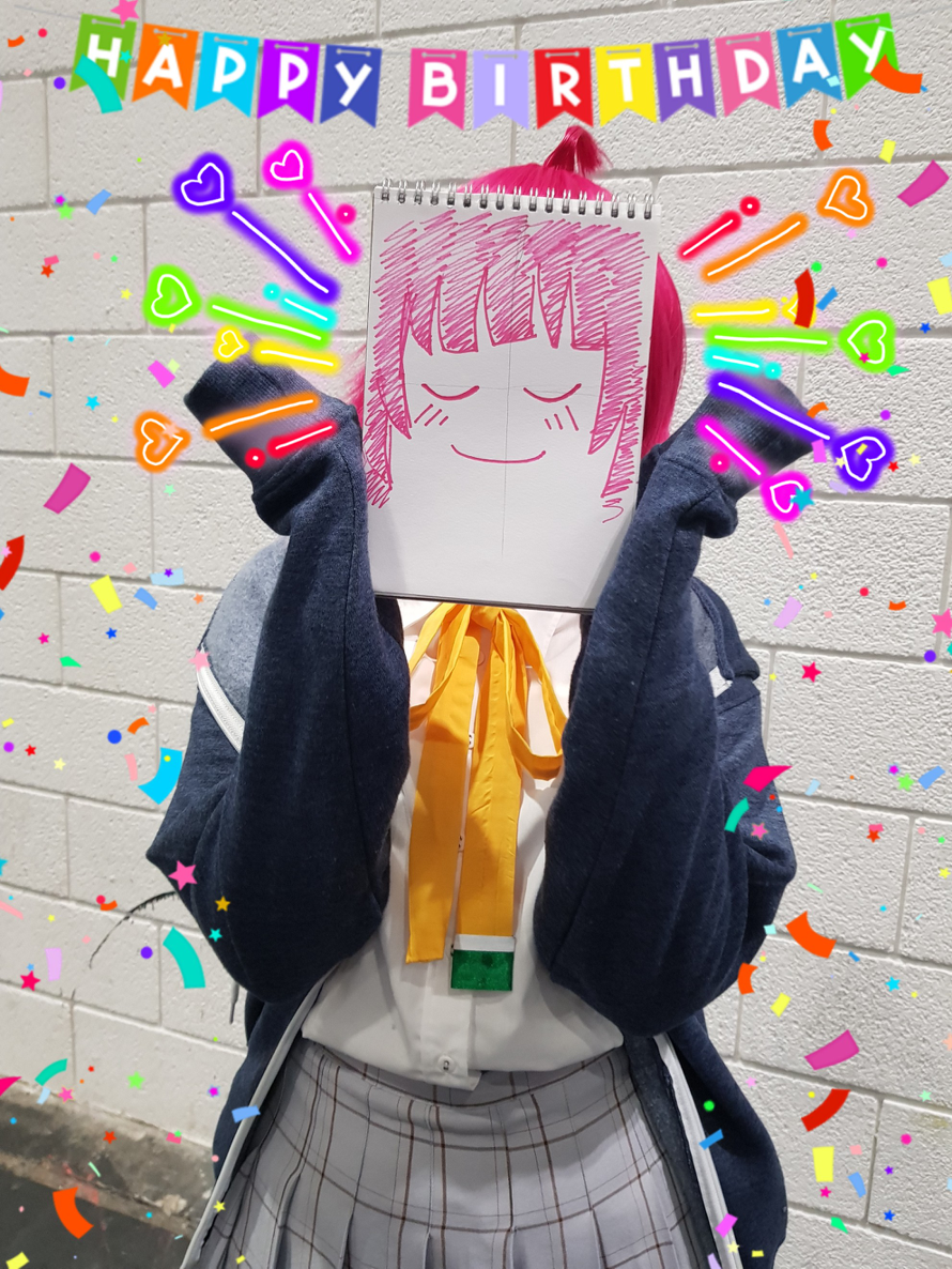 Happy birthday to my best PDP girl, Rina chan~☆ I hope I get to cosplay you loads more in the...