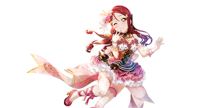 I made rikos new UR into a transparent. Been a while since I’ve done this.