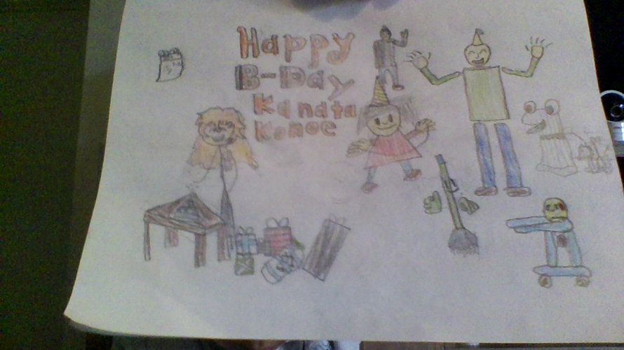 Happy B day Kanata Konoe,baldi's members from his school have been invited to her party.
Happy B Day...