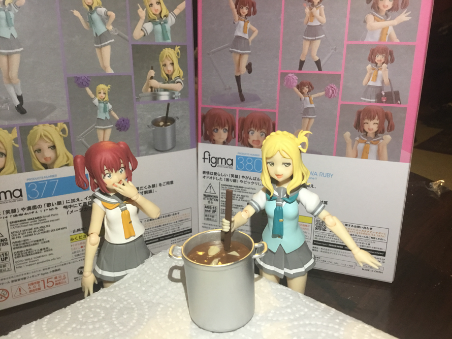Mari is at it again with the expensive soup.