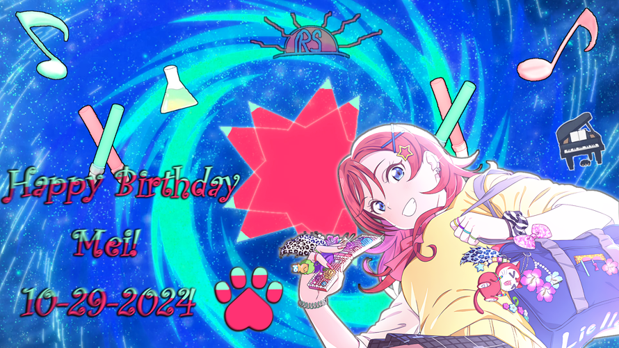 Happy Birthday to Mei! I don't really know too much to say here, so I guess just here's hoping for a...