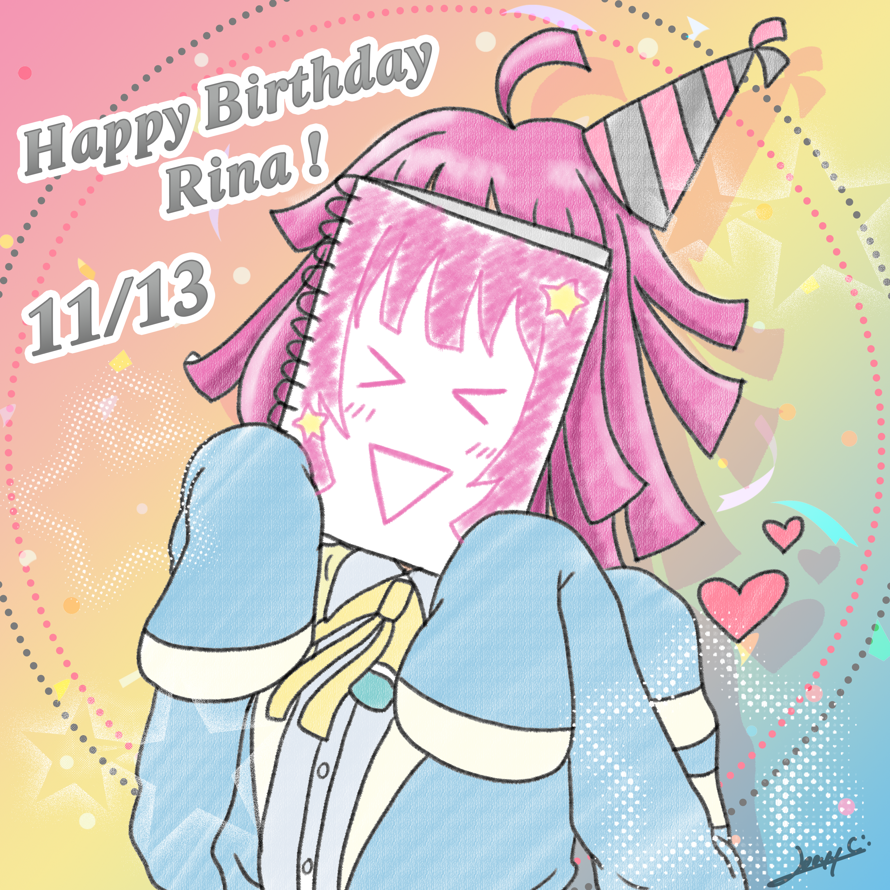 ❤ Happy Birthday Rinaaa ❤
