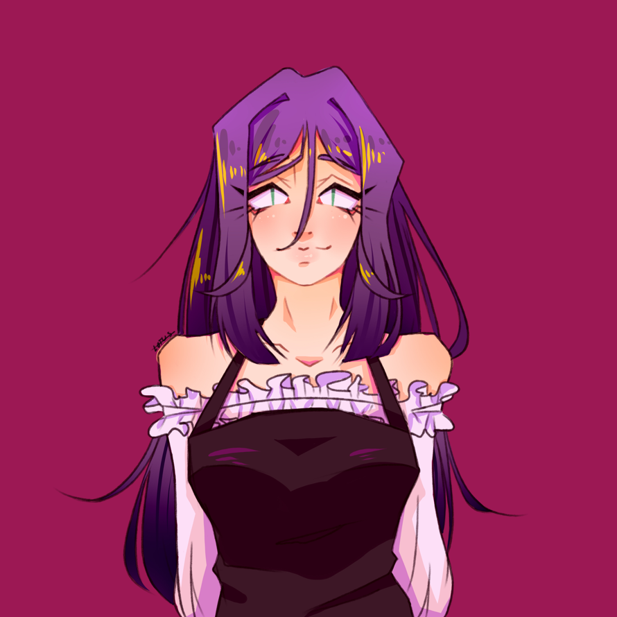 HAPPY BIRTHDAY NOZOMI! Since she's technically turning like 27 or something I tried to draw her as...