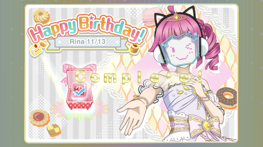 Happy birthday rina! I hope you have a wonderful birthday!