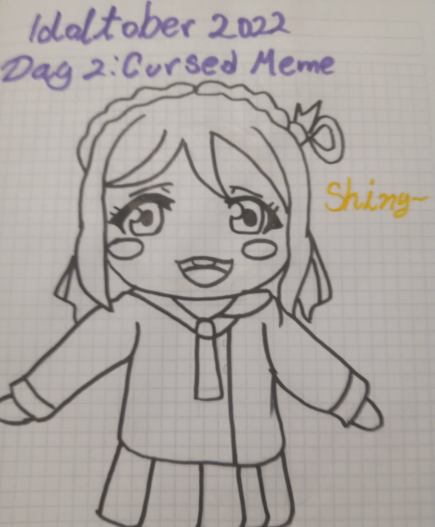 Day 2: cursed  Mari  meme