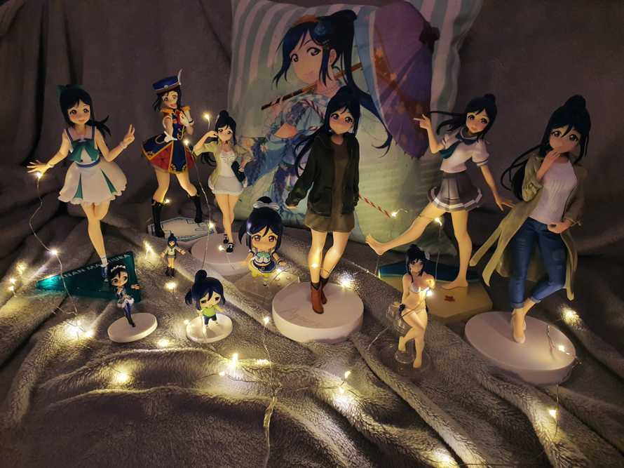 here is my collection of kanan figures ♡