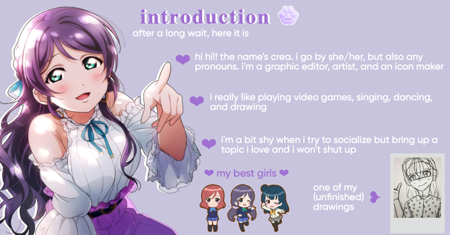 the introduction is here yalllllllllll !!