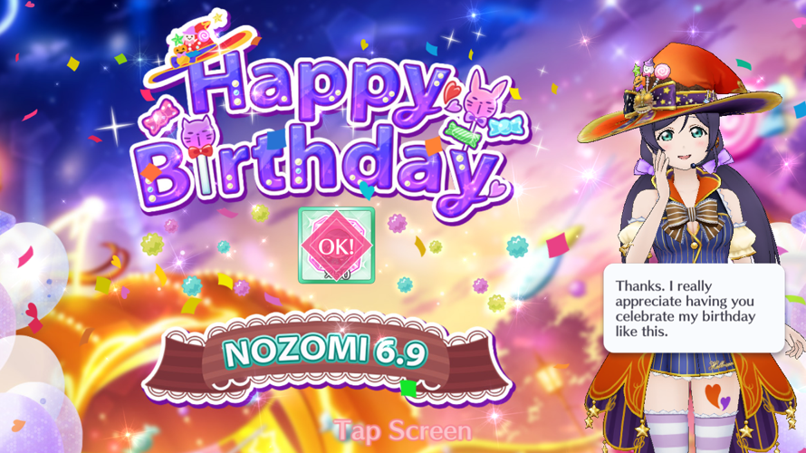 Happy birthday nozomi 🥰 hope you have a spiritual birthday and get everything you ever wished for 🥰