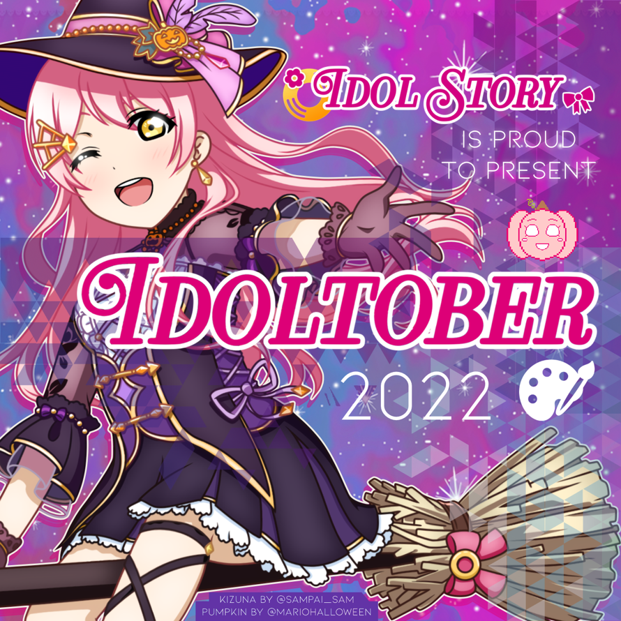     Idoltober 2022 ✏️🎃🦇  

  At 🌼 Idol Story 🎀, we LOVE Love Live! artists 🎨  

We cordially...