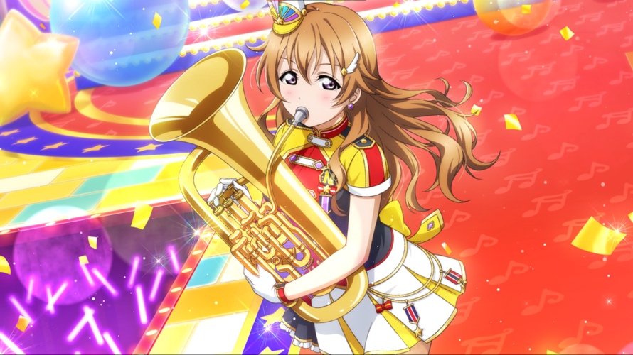 After a long wait finally I obtain one of the 3 Nijigasaki band SR's I was still missing. 7...