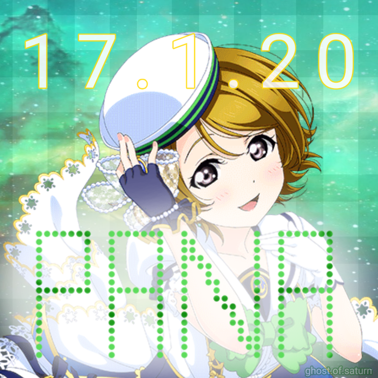 Happy birthday Hanayo! You aren't exactly my best girl, but I still love you a whole lot 💚