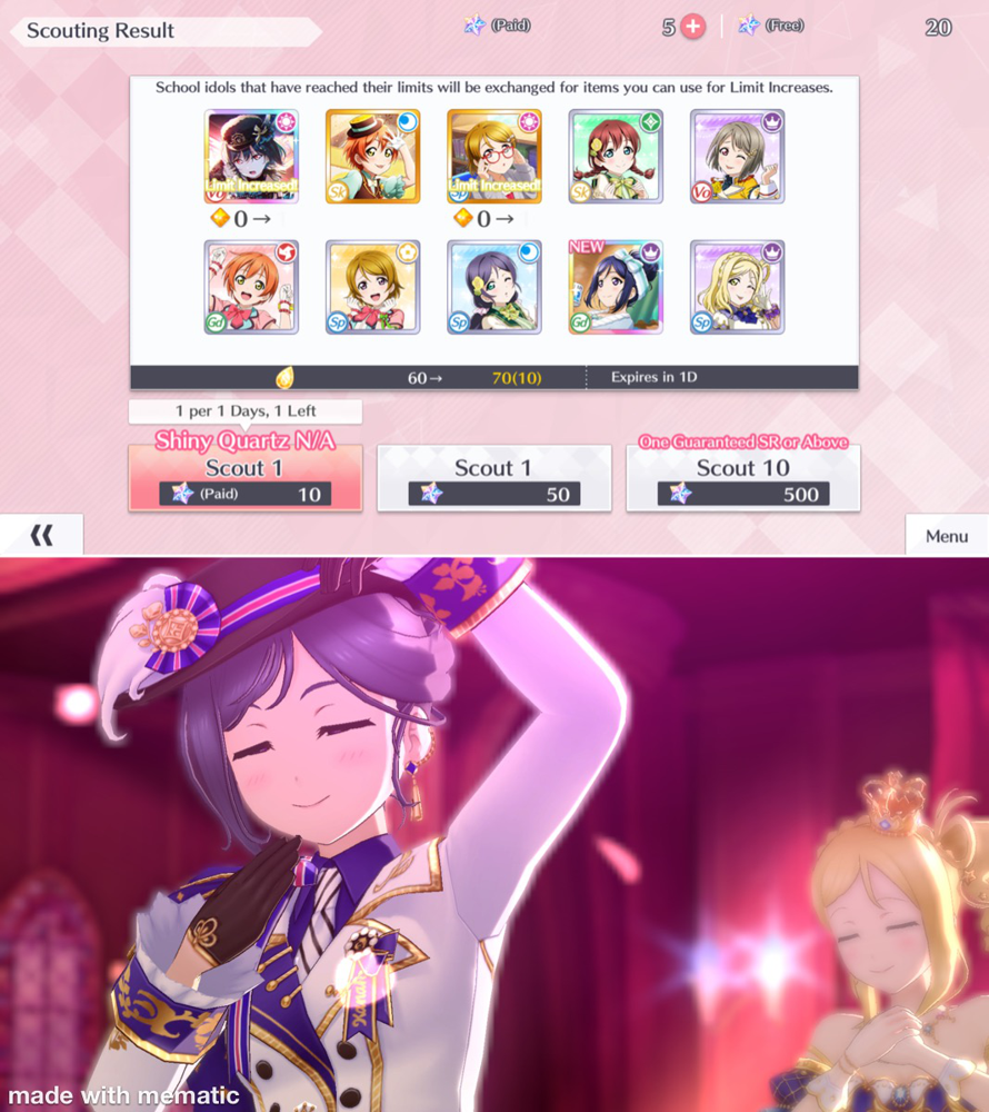 Okay, so for the last few FES banners, I’ve scouted a few hours before their removal, and I’ve...