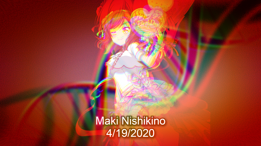 Happy B day, Maki Nishikino!