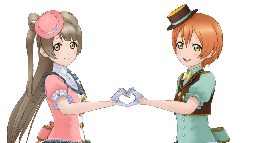 I made a render of my favorite rare pair in All Stars!