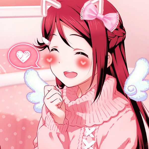 Cute Riko icon I made for Twitter.