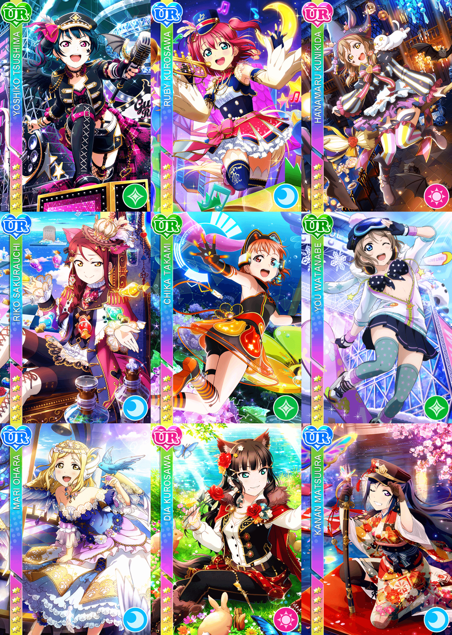 I asked myself, what OTHER URs would I like to see in SIFAS? AQOURS EDITION!