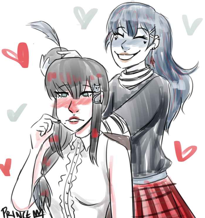 I love YohaDia so I decided to doodle them ;;v;;