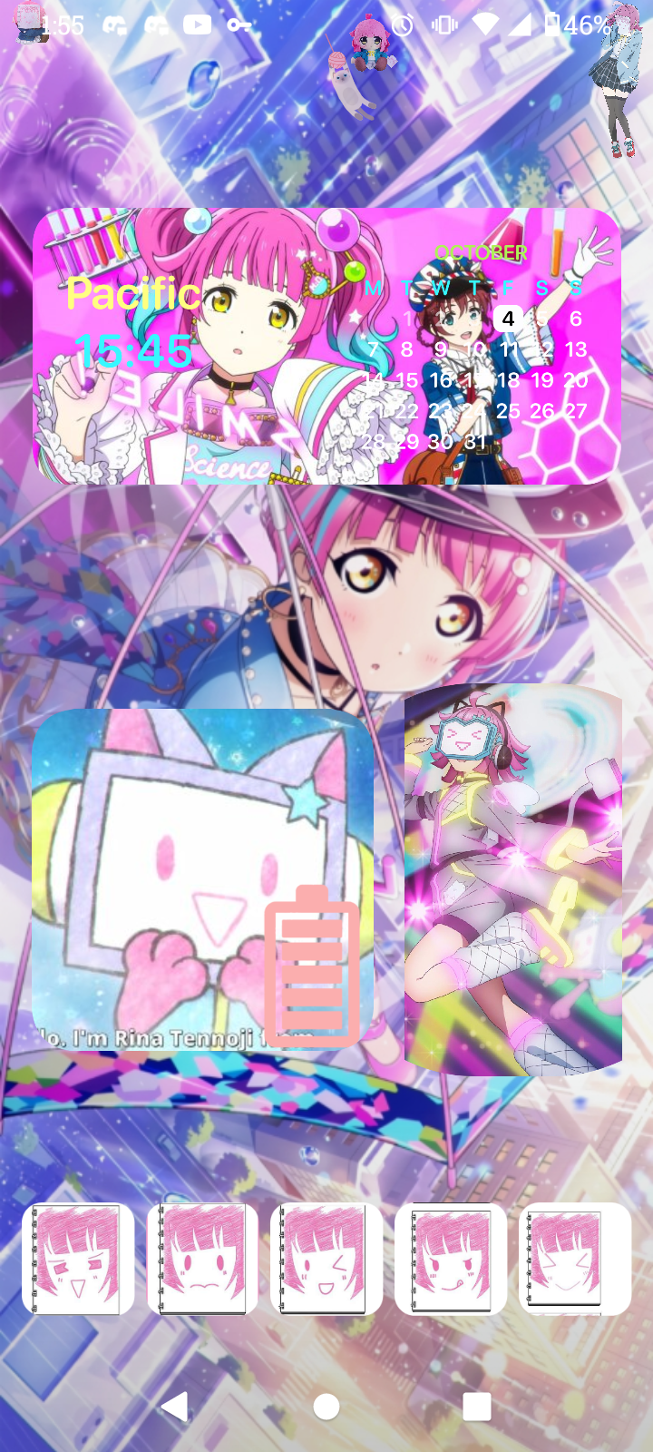 Love live Rina phone theme
