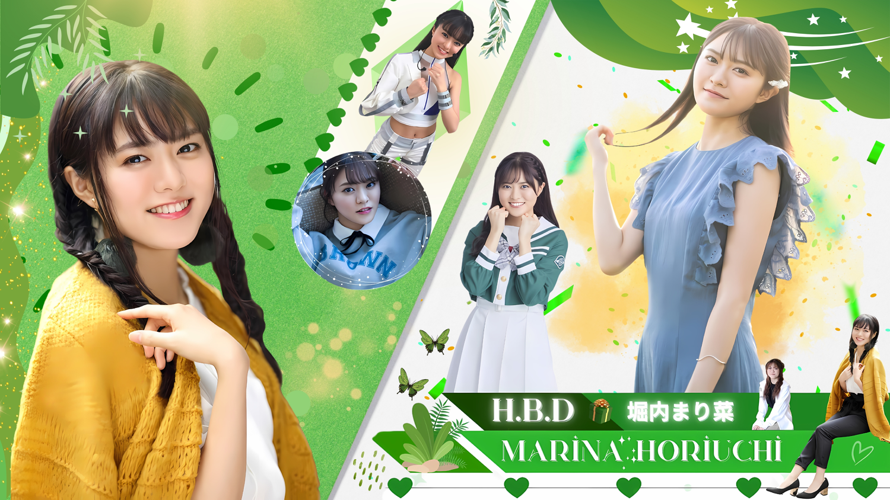 And ¡Happy Birthday Marina Horiuchi!💚✨