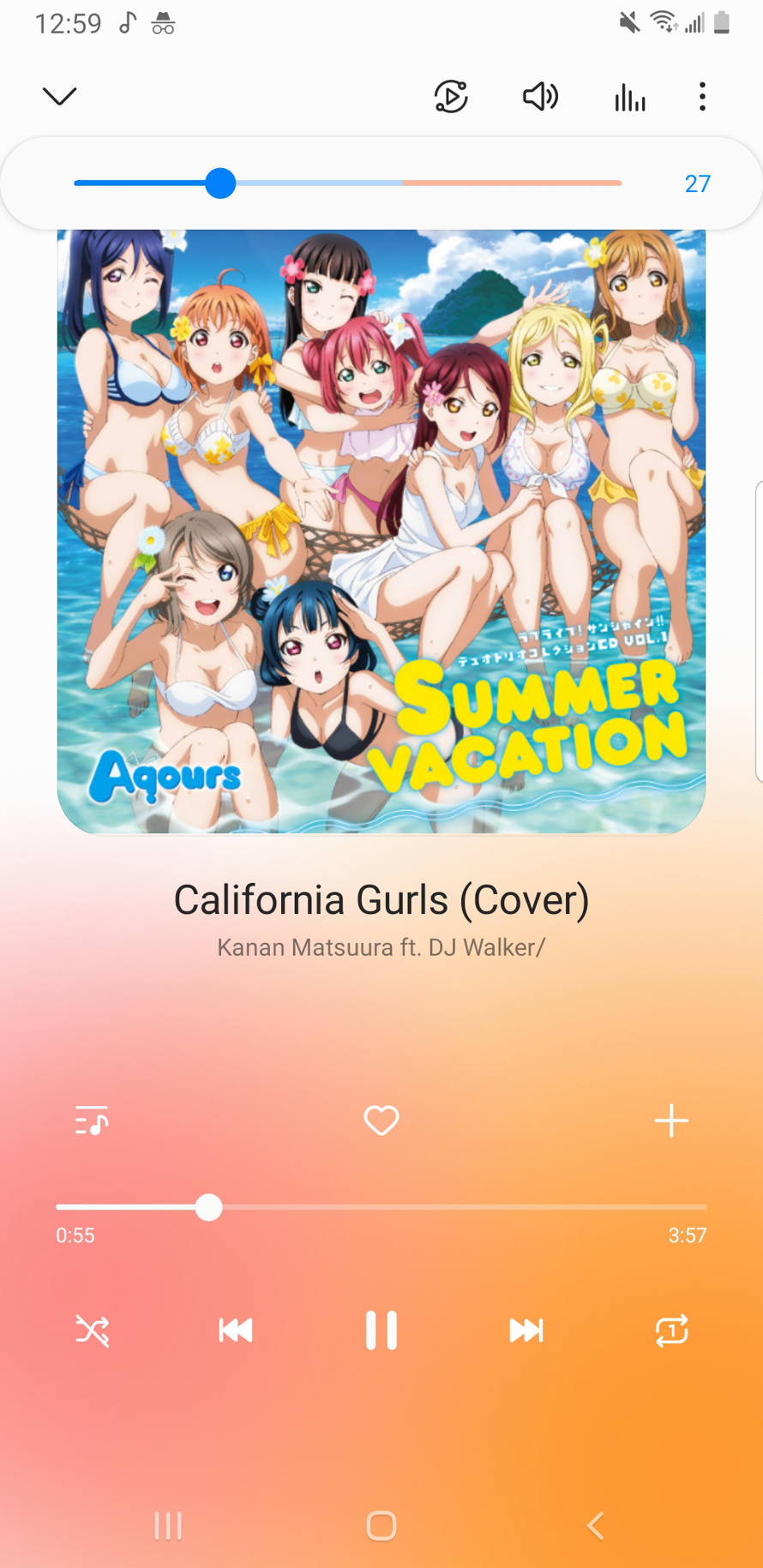 How if Kanan Matsuura and my OC DJ Walker made a California Gurls cover?