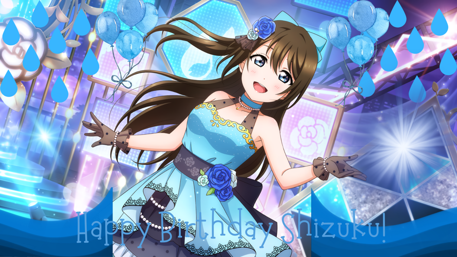 Happy Birthday Shizuku!! I love you so much! I hope I can see you in a play sometime!