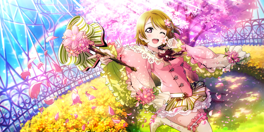 hanayo is the embodiment of most school idol fans here. she loves school idols, but is very shy and...