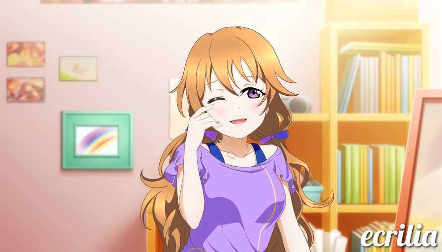 Happy bday Kanata! This is my first time editing a still! It was fun but her hair was pretty...