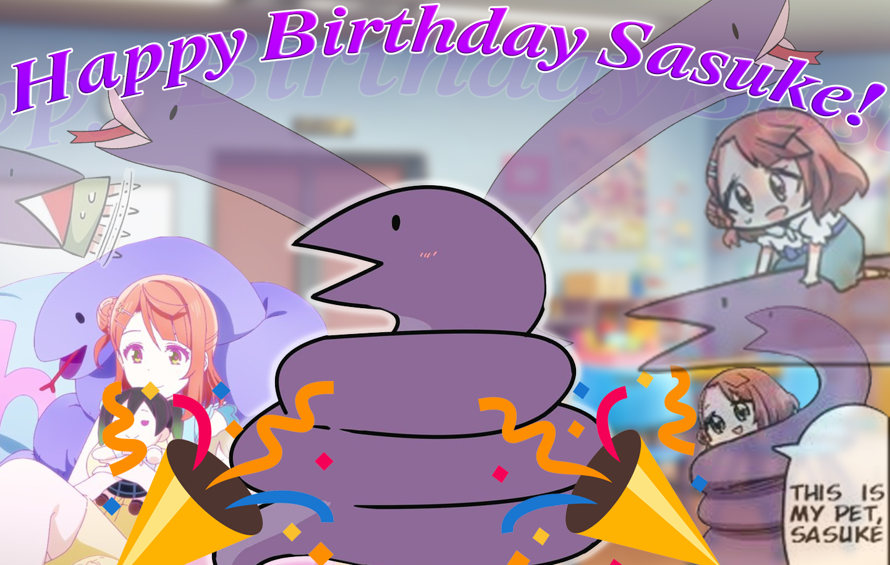Today is Sasuke's birthday. Happy Birthday, Sasuke!